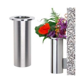 Grabschmuck - Vase aus Aluminium